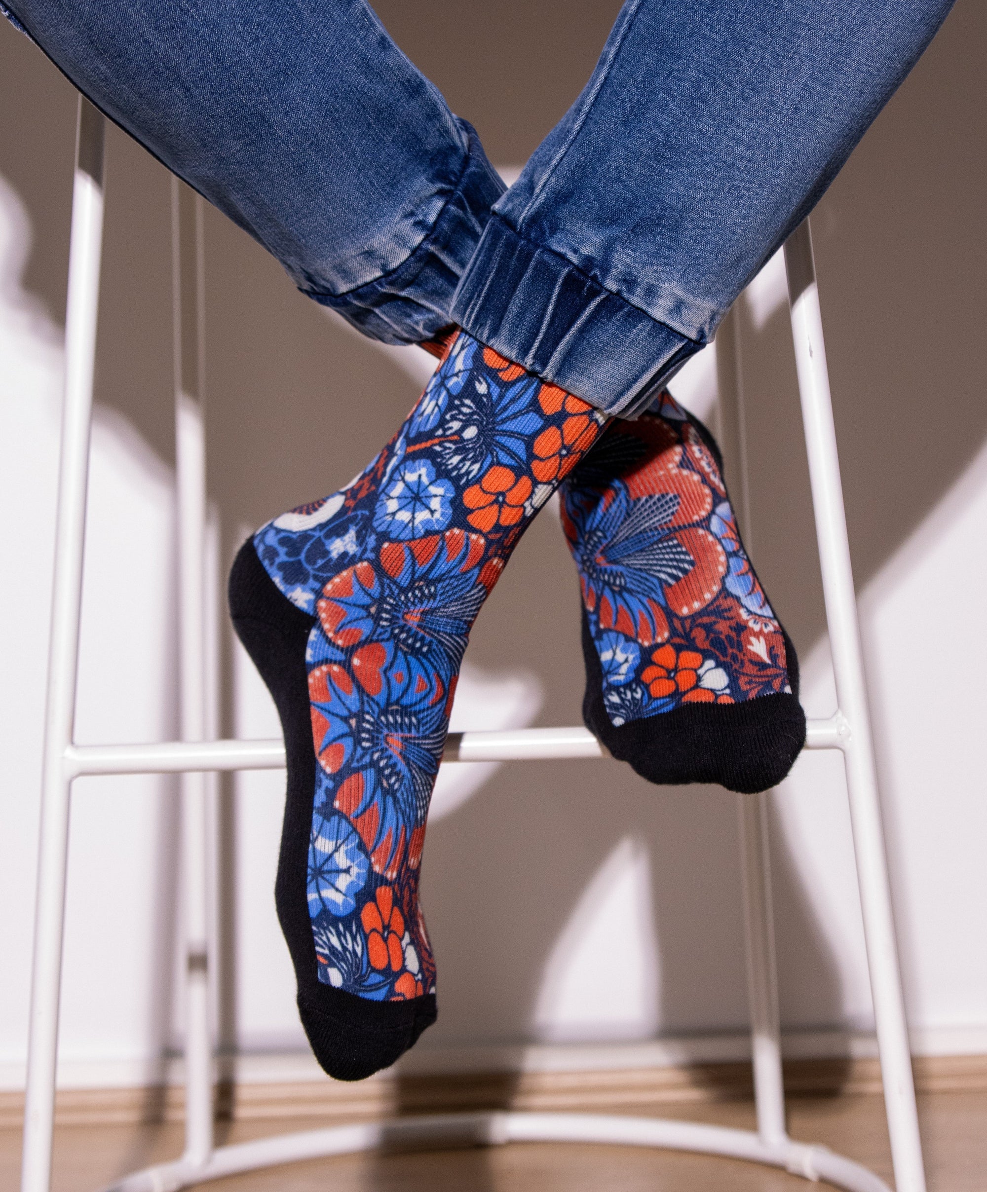 Night Bloom Casual Socks