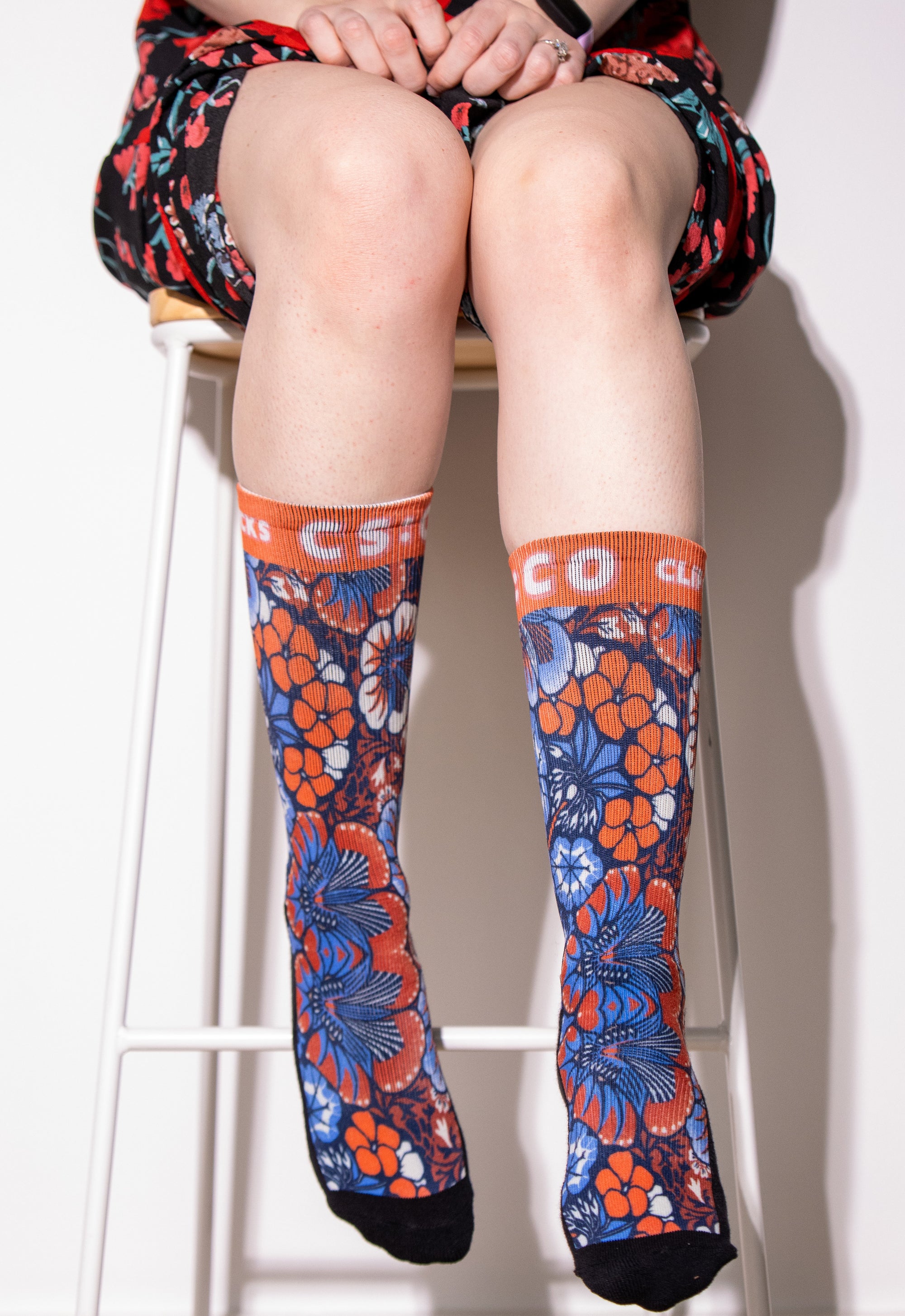 Night Bloom Casual Socks