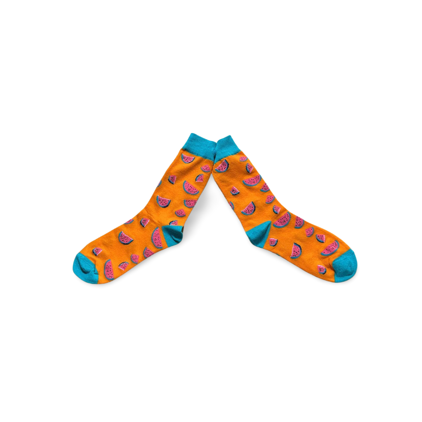 Orange Watermelon Socks